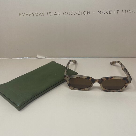 (NWT) Aire | Sculptor Sunglasses in Cookie Tort - Picture 1 of 5